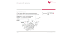 Desktop Screenshot of fachkreise.walaarzneimittel.de